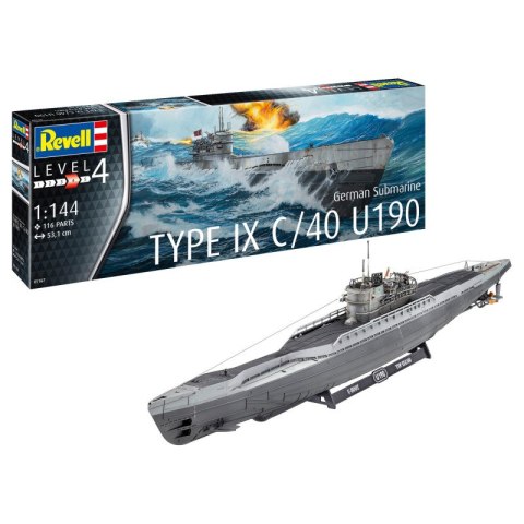 Revell 05167 1/144 German Submarine T.IX C/40