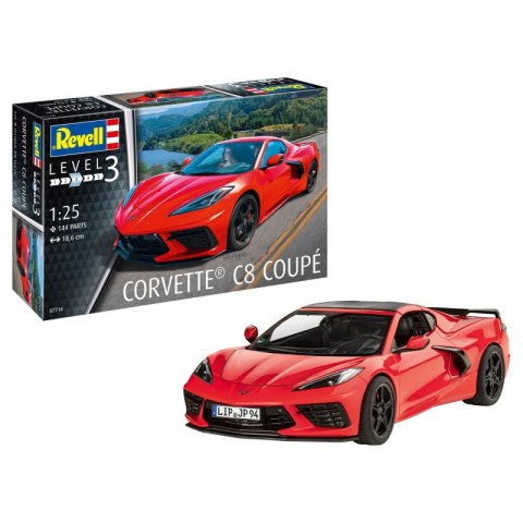 Revell 07714 1/25 Corvette C8 Coupe