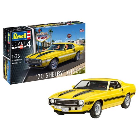 Revell 07729 1/25 70 Shelby Mustang GT500