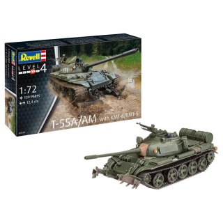 Revell 63328 Model Set 1/72 T-55A/AM w/ KMT-6/EMT-5