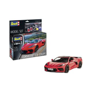 Revell 67714 Model Set 1/25 Corvette C8 Coupe