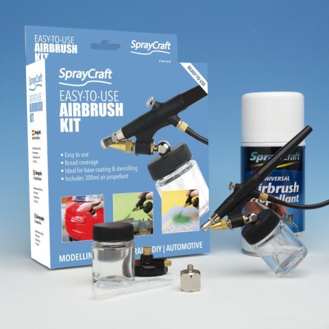 Spraycraft SP15K Easy to Use Airbrush Kit