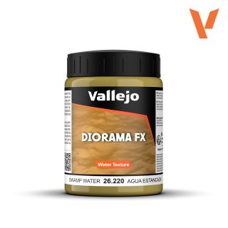 Vallejo 26220 Diorama FX Water Texture Swamp Water 200 ml