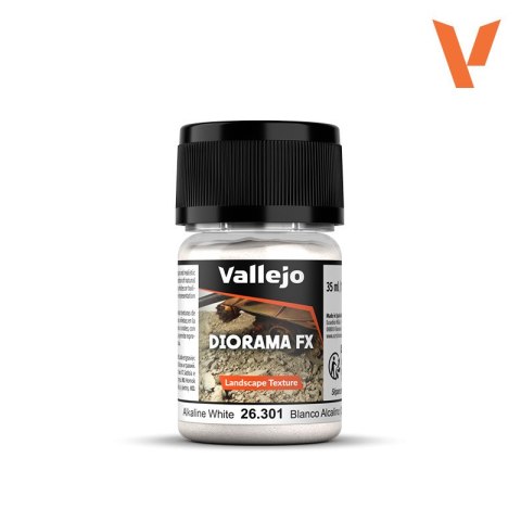 Vallejo 26301 Diorama FX Landscape Texture Alkaline White 0,5 - 1 mm