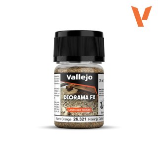 Vallejo 26321 Diorama FX Landscape Texture Warm Orange 1 - 2 mm