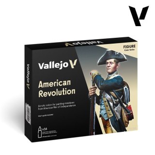 Vallejo 70259 Figure Color Series American Revolution (16 pcs)