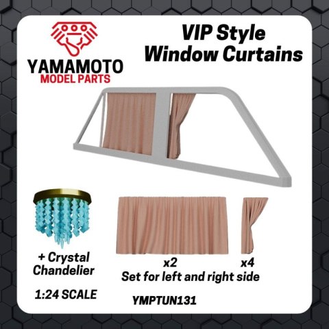 Yamamoto YMPTUN131 VIP Style Window Curtains