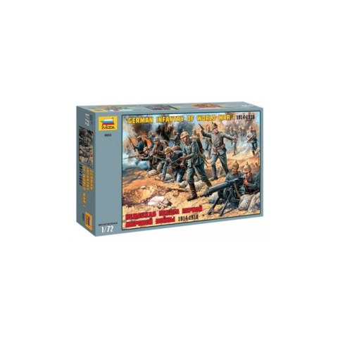 Zvezda 8083 German Infantry of WWI 1/72