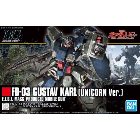 Bandai 56751 HGUC 1/144 GUSTAV KARL (UNICORN VER) GUN82950 ID [ 221 ]