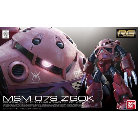 Bandai 61601 RG 1/144 MSM-07S Z'GOK GUN61601 ID [ ]