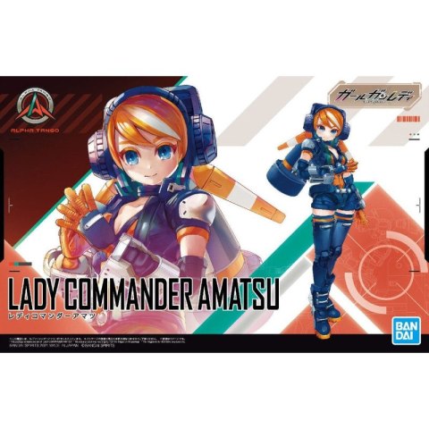 Bandai 61999 MODEL KIT GIRL GUN LADY COMMANDER AMATSU GUN61999 ID [ ]