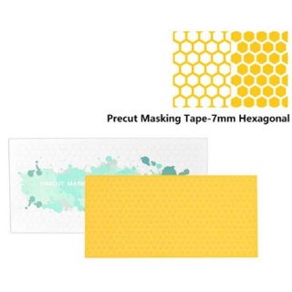 DSPIAE PMT-H07 Precut Masking Tape 7mm Hexagonal (56615)