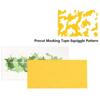 DSPIAE PMT-SP Precut Masking Tape Squiggle Pattern (56188)