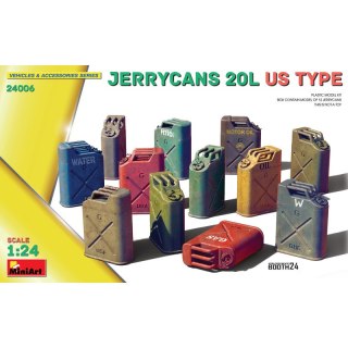 Mini Art 24006 Jerrycans 20L US Type