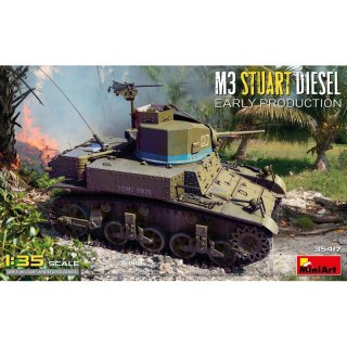 Mini Art 35417 M3 Stuart Diesel Early Production