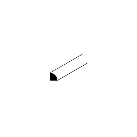 Plastruct 90891 Pręt Ćwierć"O"0.8 X 250 * 10 Mrg-
