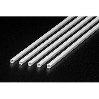 Tamiya 70261 Plastic Beams 3mm Square Tube (5pcs.)