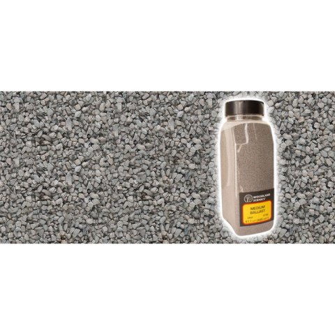 Woodland WB1382 Podsypka Średnia Gray (Shaker 94