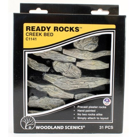 Woodland WC1141 Skały Creek Bed Ready Rocks