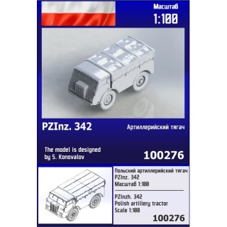 Zebrano Z100-276 PZInzh. 342 Polish Artillery Tractor