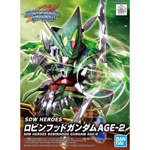 Bandai 62173 SDW HEROES ROBINHOOD GUNDAM AGE-2 GUN62173 ID [ ]