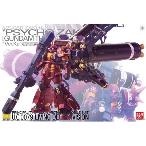 Bandai 63050 MG 1/100 MS-06R ZAKU II HMT "PSYCHO ZAKU" Ver.Ka GUN63050