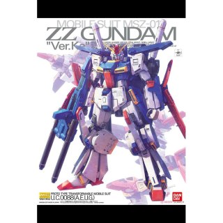 Bandai 63151 MG 1/100 ZZ GUNDAM VER.KA BL GUN63151