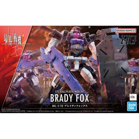 Bandai 63360 HG 1/72 KYOUKAI SENKI BRADY FOX GUN63360 ID [ ]