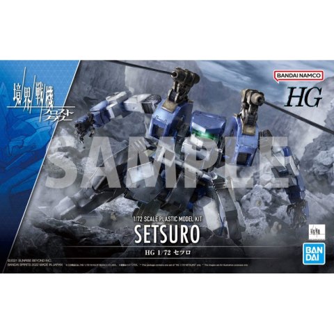 Bandai 64080 HG 1/72 KYOUKAI SENKI SETSURO GUN64080 ID [ ]