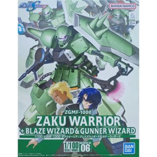 Bandai 66153 1/100 ZAKU WARRIOR + BLAZE WIZARD & GUNNER WIZARD GUN66153