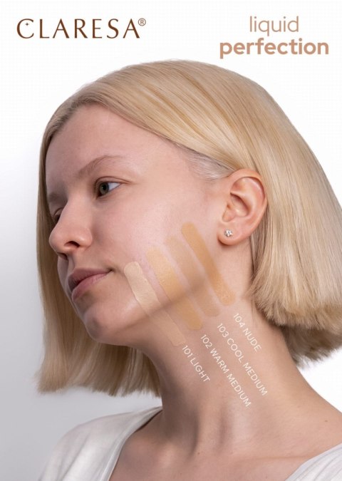 Claresa Korektor Liquid Perfect 2w1 nr 104 34g Claresa Korektor Liquid Perfect 2w1 nr 104 34g
