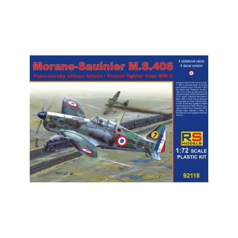 Rs Models 92118 Morane Saulnier 406