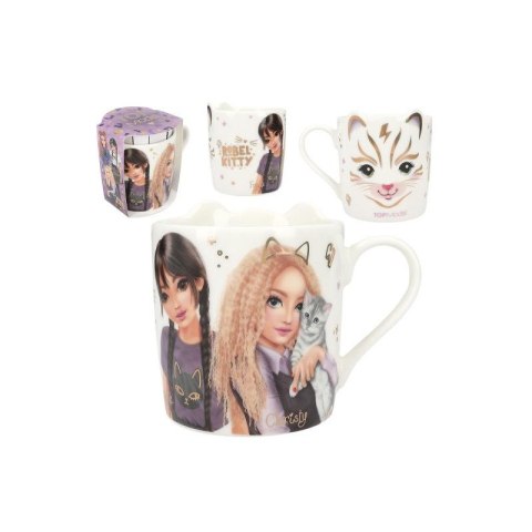 Top Model 13065 Kubek z uszami Rebel Kitty, 300ml Ilość sztuk w opakowaniu 4 Top Model 13065 Kubek z uszami Rebel Kitty, 300ml Ilość sztuk w opakowaniu 4