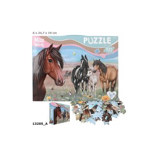 Top Model 13205 Puzzle Miss Melody 100szt, pudełko z rączką Ilość sztuk w opakowaniu 6