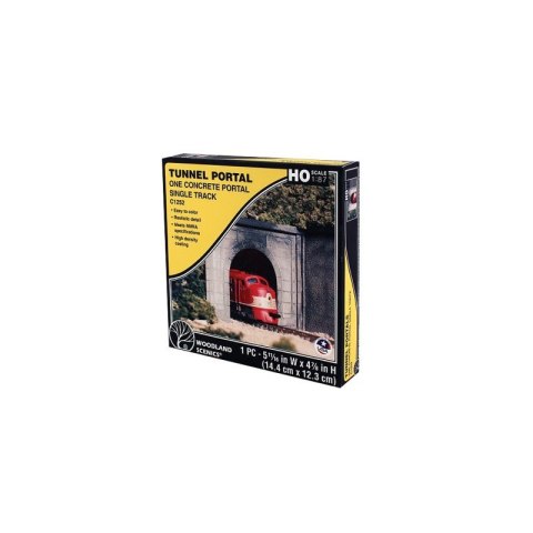 Woodland WC1252 HO Concrete Single Portal Woodland WC1252 HO Concrete Single Portal
