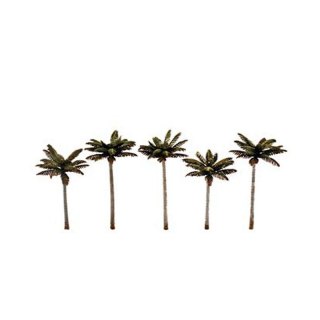 Woodland WTR3597 DRZEWKA - 3-3 3/4 Sm Palm Trees 5 szt.