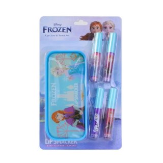 Disney Frozen Lip Gloss & Pouch błyszczyki do ust 4x6ml + etui