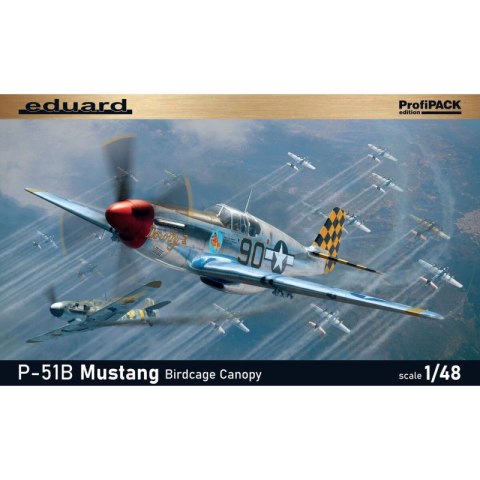 Eduard 82107 P-51B Mustang Birdcage Canopy ProfiPack Edition 1/48