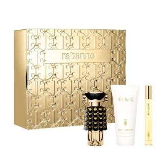 Fame zestaw perfumy spray 50ml + balsam do ciała 75ml + miniatura perfum spray 10ml