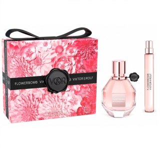 Flowerbomb zestaw woda perfumowana spray 50ml + woda perfumowana spray 10ml