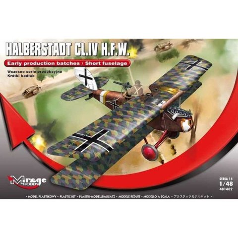 Mirage 481402 Halberstadt Cl.IV H.F.W. s.14