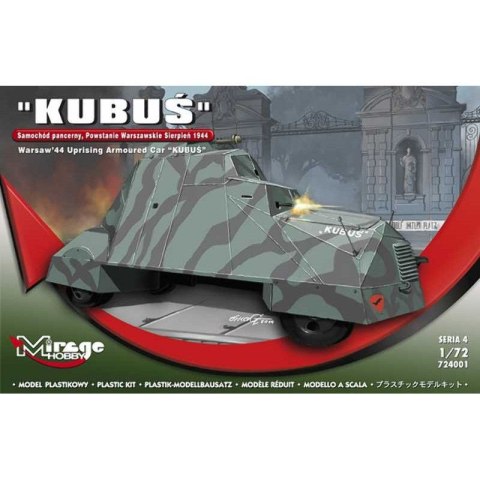 Mirage 724001 Sam. panc. Kubuś Powstanie War.1944 Mirage 724001 Sam. panc. Kubuś Powstanie War.1944