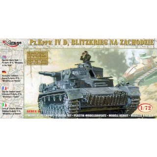 Mirage 72854 Pz.Kpfw. IV D Blitzkrieg