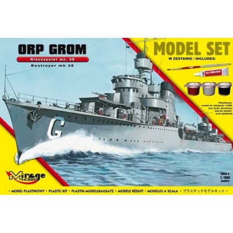 Mirage 840093 ORP Grom wz.44 - zestaw