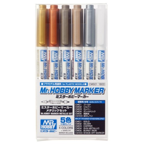 Mr.Hobby CMS-01 Marker Metallic Set Mr.Hobby CMS-01 Marker Metallic Set