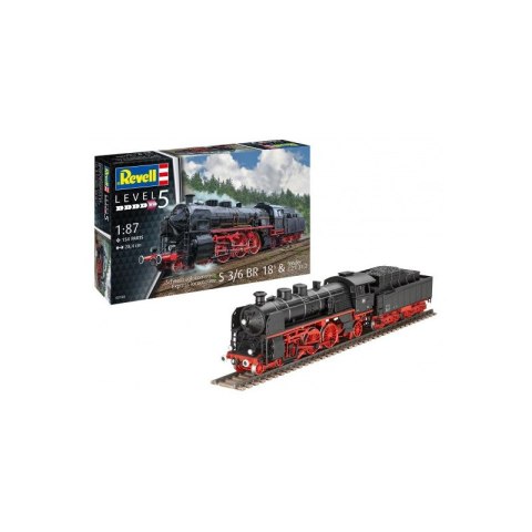 Revell 02168 1/87 S3/6 BR18 Express Locomotive with Tender