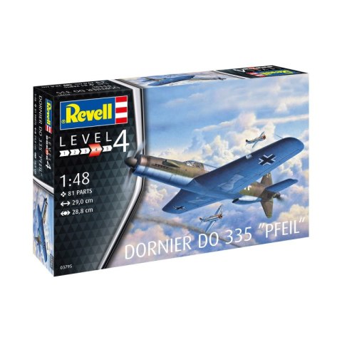 Revell 03795 1/48 Dornier Do 335 Pfeil