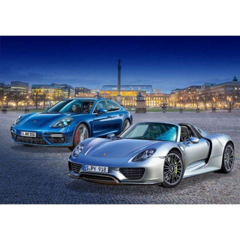 Revell 05681 Porsche Panamera and 918 Spyder Model Kit Gift Set