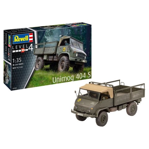 Revell 63348 Model Set 1/35 Unimog 404 S