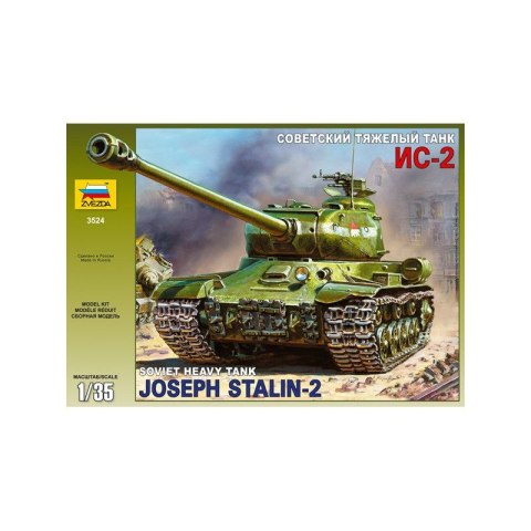 Zvezda 3524 Josef Stalin-2 Soviet Heavy Tank 1/35